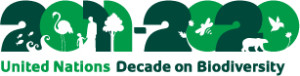 UNDB logo with different forms of Life